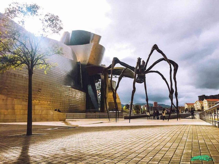 Ferienwohnung Cultura Y Gastronomia En El Casco Viejo Bilbao Exterior foto